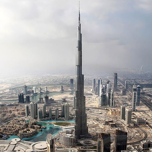 世界第一高楼"迪拜塔"今落成 耗资10亿美元
