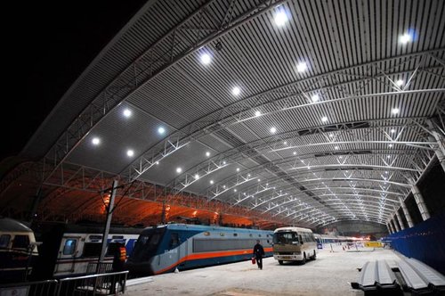 组图：铁路上海站改造进入尾声