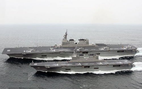 印度媒体称日本海自扩张将刺激中国加速建航母