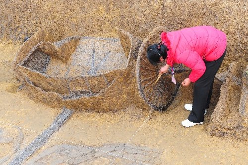 湖北战国古墓群出土国内首驾楚国战车(组图)