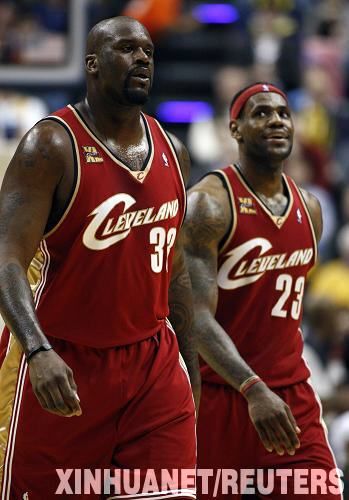 NBA:骑士胜步行者(组图)