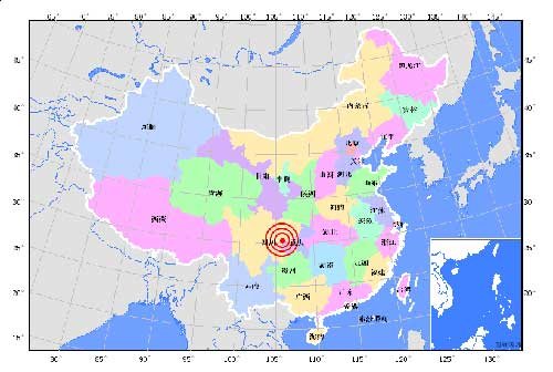 四川省遂宁市市辖区、重庆市潼南县交界发生5.0级地震