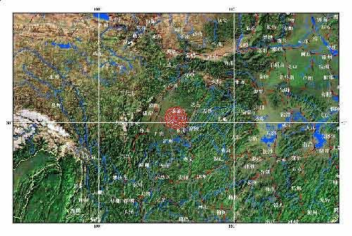 四川省遂宁市市辖区、重庆市潼南县交界发生5.0级地震