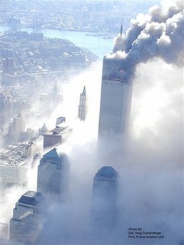 美国911恐怖袭击最新航拍照片公布(组图)