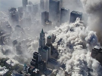 美国911恐怖袭击最新航拍照片公布(组图)