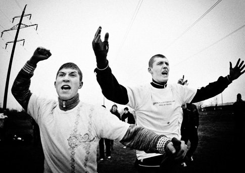 体育专题类组照三等奖-街头格斗手