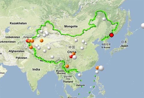 中国地震网图图片