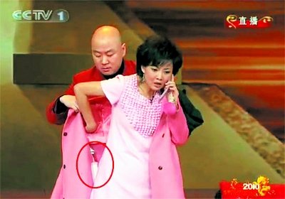 网友搜索春晚明星装扮 牛莉大衣价值两万七?_