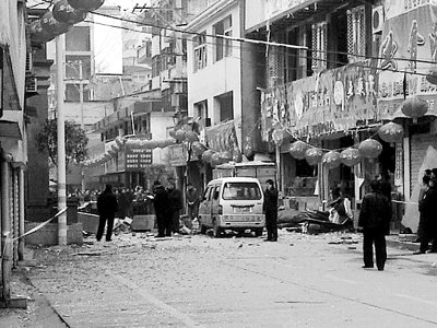 陕西白河发生爆炸案3人伤 嫌犯被称报复社会