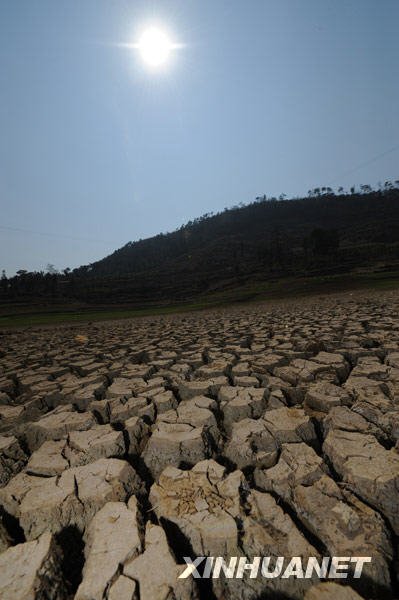 贵州干旱 150多万人饮水困难