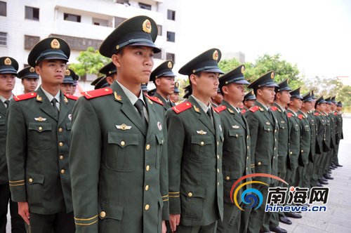 三亚消防支队增添新力量 多数为90后独生子女