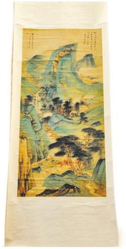 文强受贿画为张大千真迹 价值364万(图)