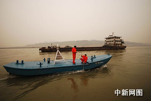 中国西南地区旱灾导致长江上游罕见枯水