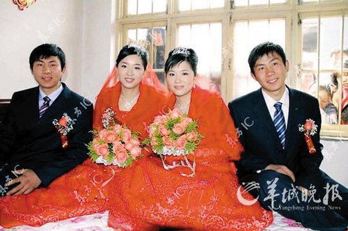 双胞胎兄弟迎娶双胞胎姐妹