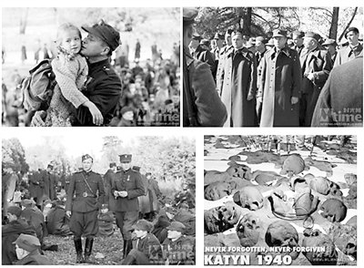 波兰空难发生在纪念卡廷惨案的路上(图)