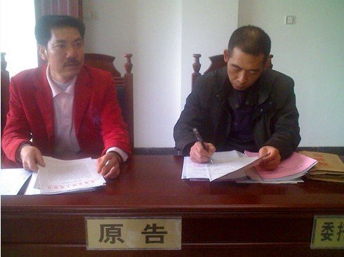 湖南永州市长找“替身”出庭应诉民告官案