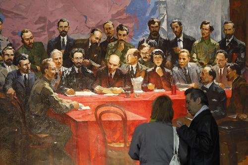 乌克兰展出列宁遗物及艺术品 苏联解体后首次