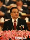 图文:温家宝总理作政府工作报告