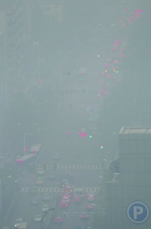 我国25个省现雾霾 江苏成污染重灾区全国最严重