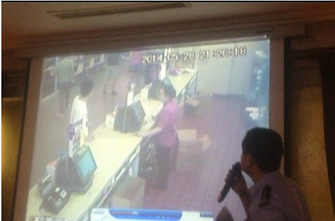 山东招远警方公布约30分钟监控录像 未回答问题