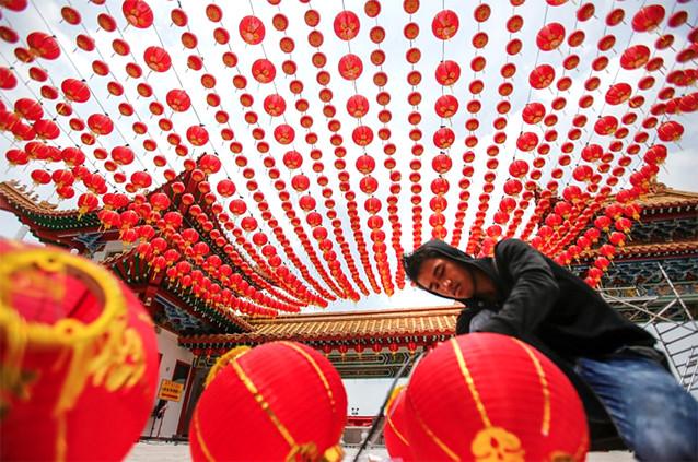 看世界各地的华人如何庆新春