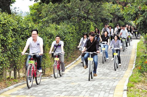 增城:250公里自行车