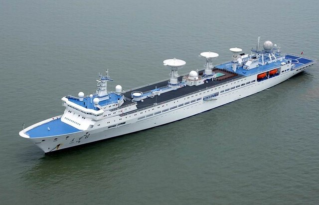 嫦娥三号海上接力测控 远望6号大洋严阵以待