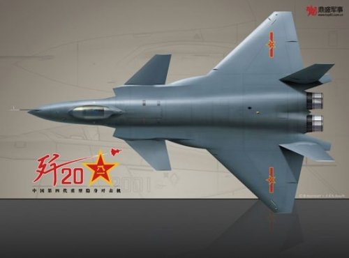 中国最新型隐身战机首飞全景透视:绰号火龙