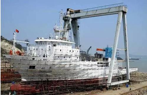 我国科考母船“张謇”号建成 昨日举行下水仪式