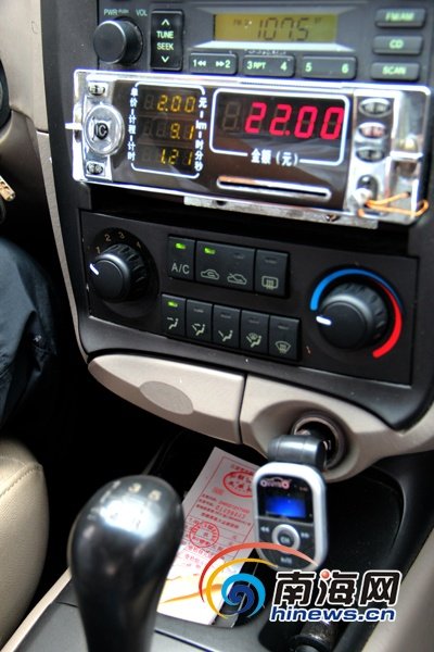 三亚150台出租车将启用税控计价器 实现发票机打_新闻_腾讯网