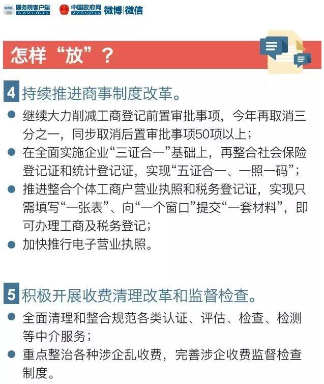 总理力推"放管服 国务院准备这么做