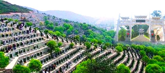 资料图:杭州钱江陵园-坟地产 暴利被指超房地产