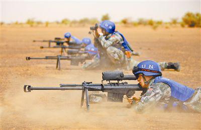 士兵突击钢七连:中国最精锐步兵连现身非洲战场