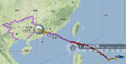 广西再发台风黄色预警:桂林、柳州等多市有暴