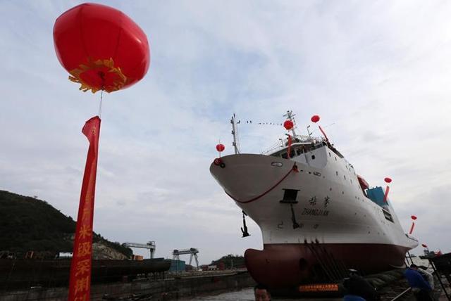 我国科考母船“张謇”号建成 昨日举行下水仪式