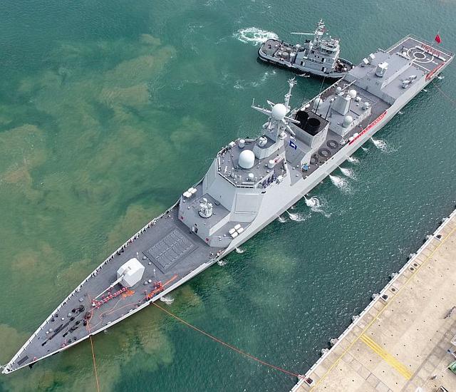 中俄军演即将举行 052d驱逐舰首次亮相波罗的海