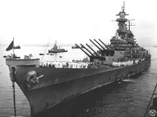 见证历史 珍视和平访“密苏里”号战列舰