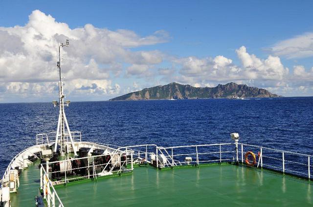 中国海警编队今日在钓鱼岛领海内巡航