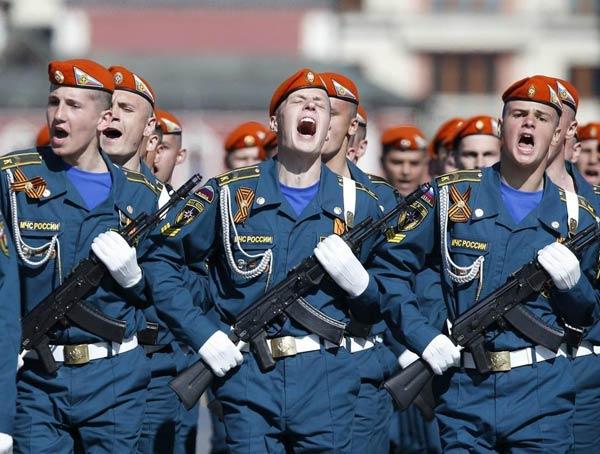 俄罗斯举行盛大阅兵 纪念卫国战争胜利69周年