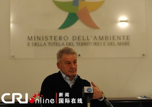 意环境部长克里尼将访中国 探讨大气污染治理问题