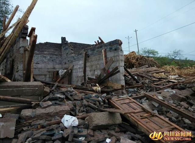 四川武胜县遭遇13级大风 已造成7人遇难37人