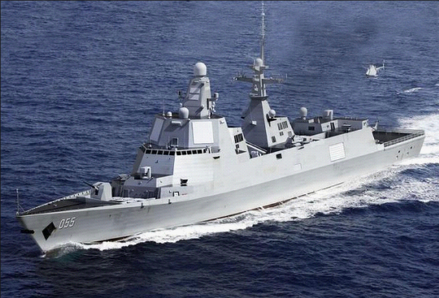 外媒称055战舰超宙斯盾舰 中国准备大规模海战