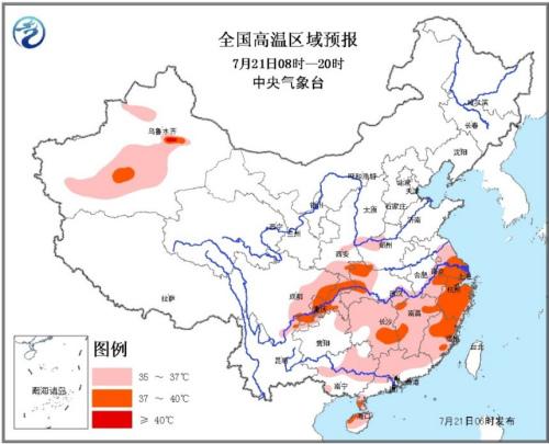 北方暴雨区域转移至东北地区 南方开启高温持久战