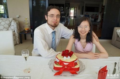 华裔姑娘相恋结婚9年后 丈夫变成了妻子(组图)