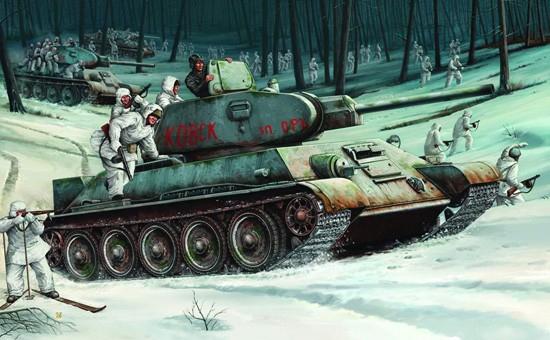 如果你是一名元帅，就请选择T-34坦克吧