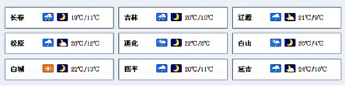 吉林全省降雨将于26日结束 雨后气温节节攀升