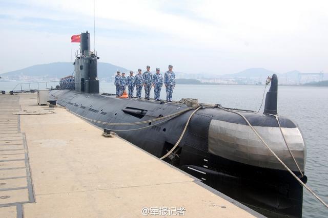 资料图:北海舰队某潜艇支队 原标题:北海舰队潜艇基地打造环保型数字