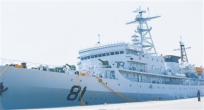 中国海军舰艇今天起采用新式舷号涂装方案