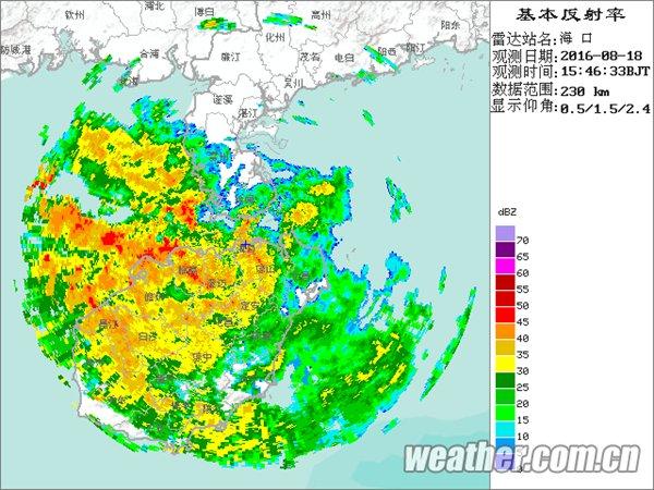 台风“电母”登陆湛江 华南风雨明起减弱