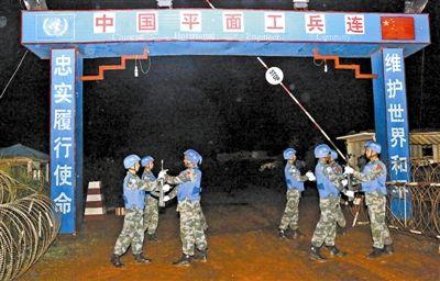 我赴南苏丹维和部队3天完成35万件物资器材交接